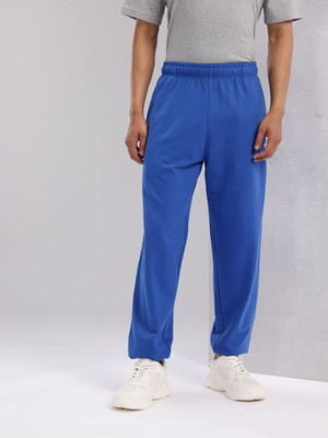 HRX by Hrithik Roshan Solid Men Blue Track Pants