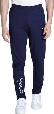 PUMA Printed Men Blue Track Pants Price History