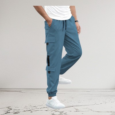 UNICO WESTON STORE Solid Men Blue Track Pants