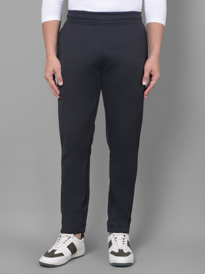 CRIMSOUNE CLUB Solid Men Black Track Pants