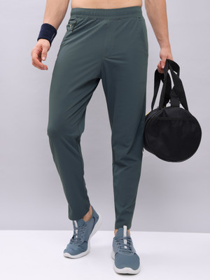 TECHNOSPORT Solid Men Light Blue Track Pants