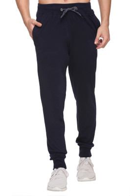 Basis Solid Men Dark Blue Track Pants