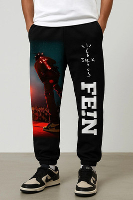 Soul Beez Graphic Print Men Multicolor Track Pants