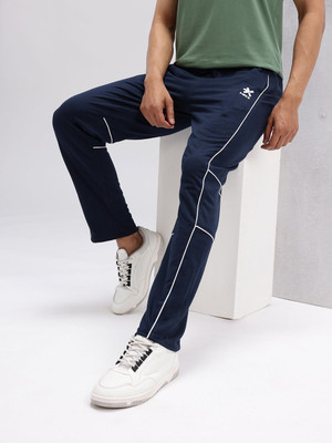 HRX by Hrithik Roshan Solid Men Blue Track Pants
