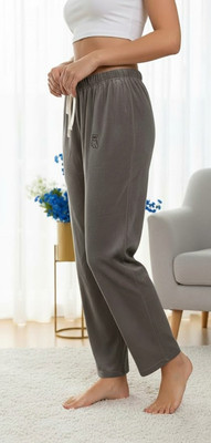 STYLE ON ME Solid Women Green Track Pants