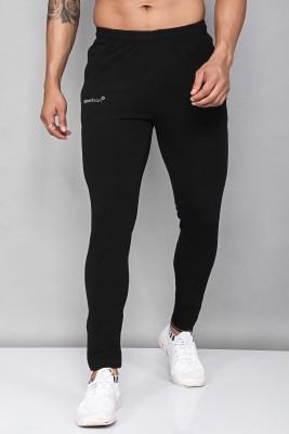 Sport Sun Solid Men Black Track Pants