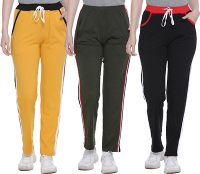 HouseOfCommon Striped Women Multicolor Track Pants