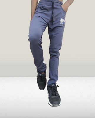 MNF FASHIONS Self Design Men Grey Track Pants