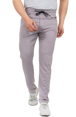 GEE 5 Solid Men Grey Track Pants