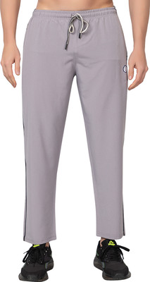 Pyro Spirit Solid Men Grey Track Pants