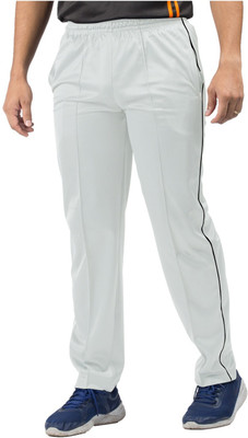 ONEBIT Solid Men White Track Pants
