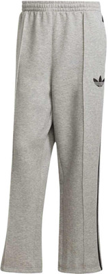 ADIDAS Printed Men Grey Track Pants