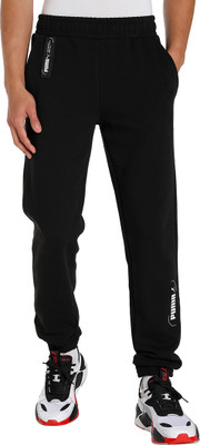PUMA NU-TILITY Pants Solid Men Black Track Pants