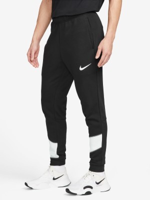 NIKE Solid Men Black Track Pants