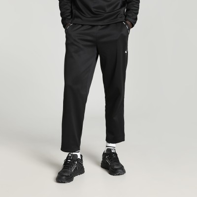 PUMA Solid Men Black Track Pants