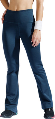 BASICPLZ Solid Women Blue Track Pants