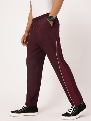 Kook N Keech Solid Men Brown Track Pants