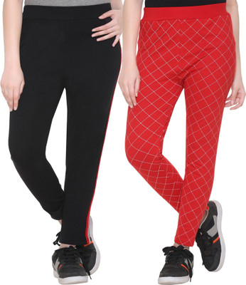 HouseOfCommon Solid Women Multicolor Track Pants