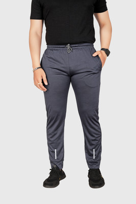 Suzaro Solid Men Grey Track Pants