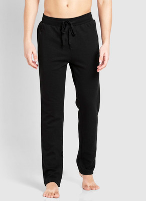 JOCKEY Solid Men Black Track Pants