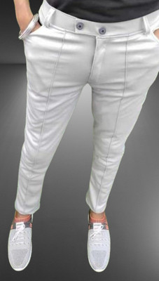 Nk staylish Solid Men Grey Track Pants