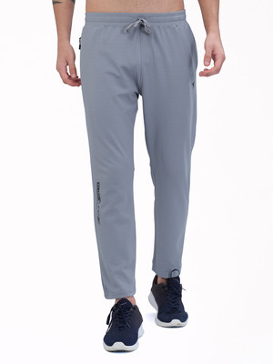 TECHNOSPORT Solid Men Grey Track Pants