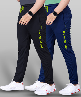 VeBNoR Printed Men Black, Blue Track Pants