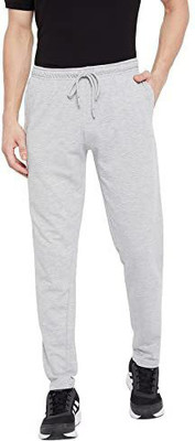 Perf Solid Men Grey Track Pants