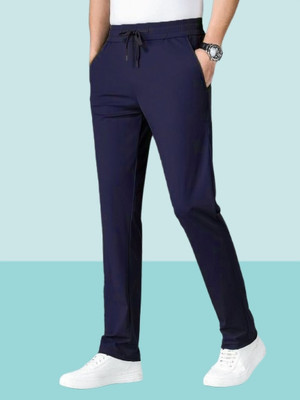 seri choice Solid Men Blue Track Pants