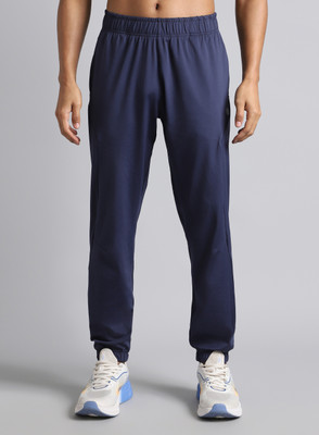 Cult Solid Men Blue Track Pants