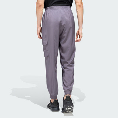 ADIDAS Graphic Print Men Grey Track Pants