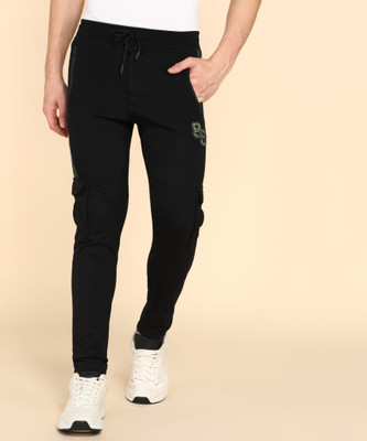 KILLER Solid Men Black Track Pants