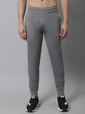 JAINISH Solid Men Grey Track Pants