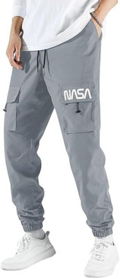 SUN BEAUTY FASHIONISTA HUB Solid Men Grey Track Pants