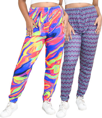 altius Printed Women Multicolor Track Pants