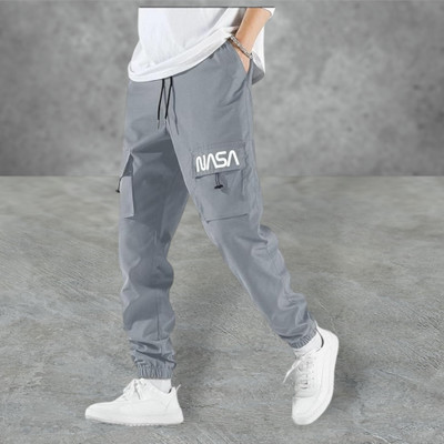 THE SARTHI FASHION WORLD Solid Men Grey Track Pants