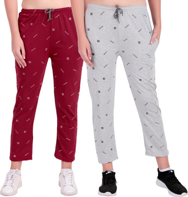 DSKIP COLLECTION Printed Women Multicolor Track Pants