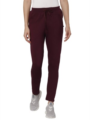 PROTEENS Solid Women Red Track Pants