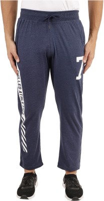 V-MART Solid Men Dark Blue, Dark Blue Track Pants