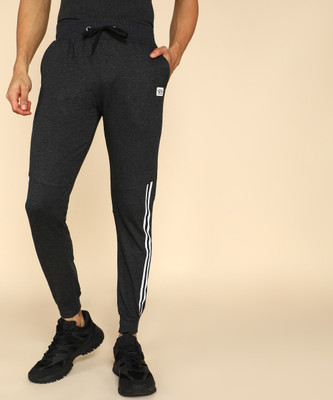 GYRFALCON Printed Men Grey Track Pants