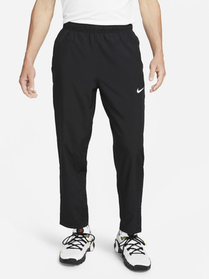 NIKE Solid Men Black Track Pants