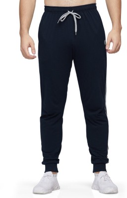 ESSA Solid Men Blue Track Pants