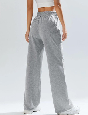 TRUFFLEGUM Loose Fit Women Grey Trousers