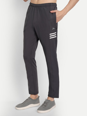 Zeffit Solid Men Grey Track Pants