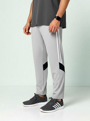 New latest Striped Men Grey Track Pants