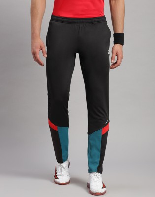 Rock.it Colorblock Men Black Track Pants