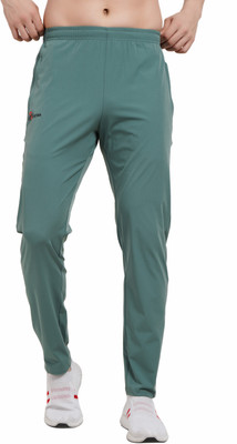 sangyan Solid Men Light Green Track Pants