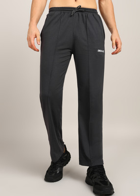 GNOCKFACE Solid Men Grey Track Pants