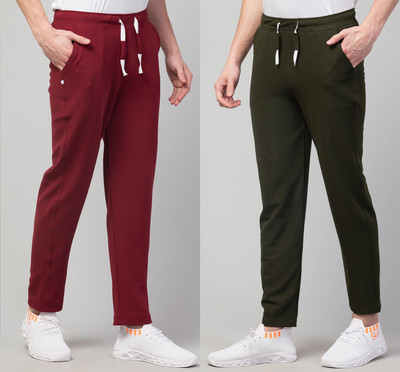 RC FASHION Solid Men Multicolor Track Pants