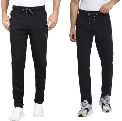VAN HEUSEN Self Design Men Multicolor Track Pants